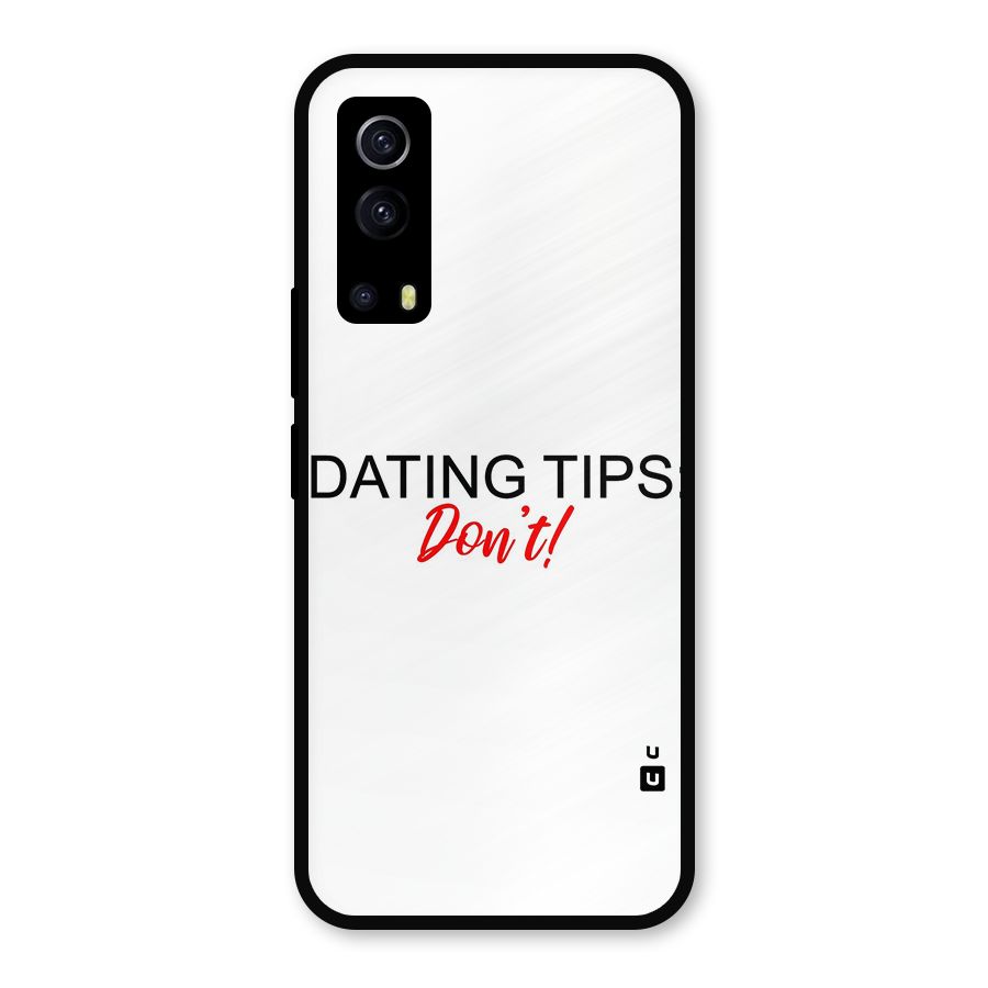 Expert Dating Tip Metal Back Case for iQOO Z3