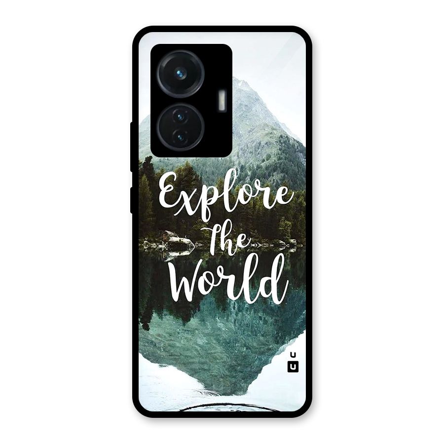 Explore The World Glass Back Case for iQOO Z6 44W