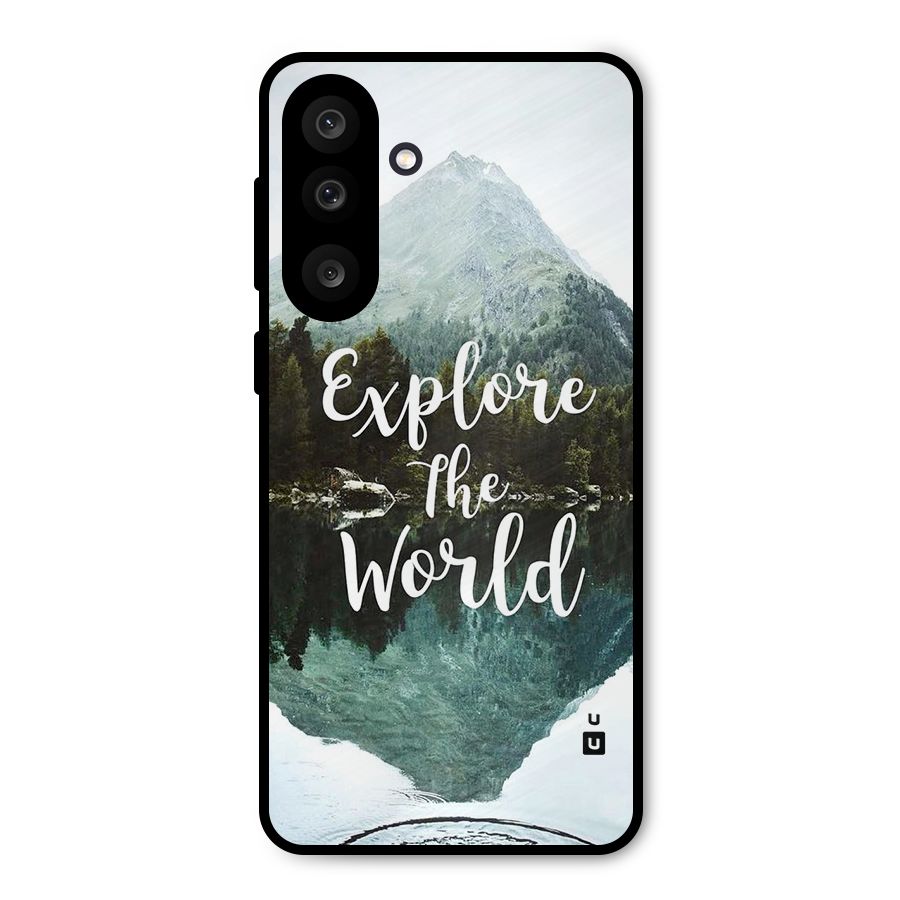 Explore The World Metal Back Case for Galaxy M56