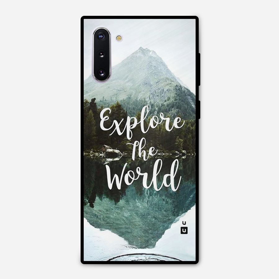 Explore The World Metal Back Case for Galaxy Note 10