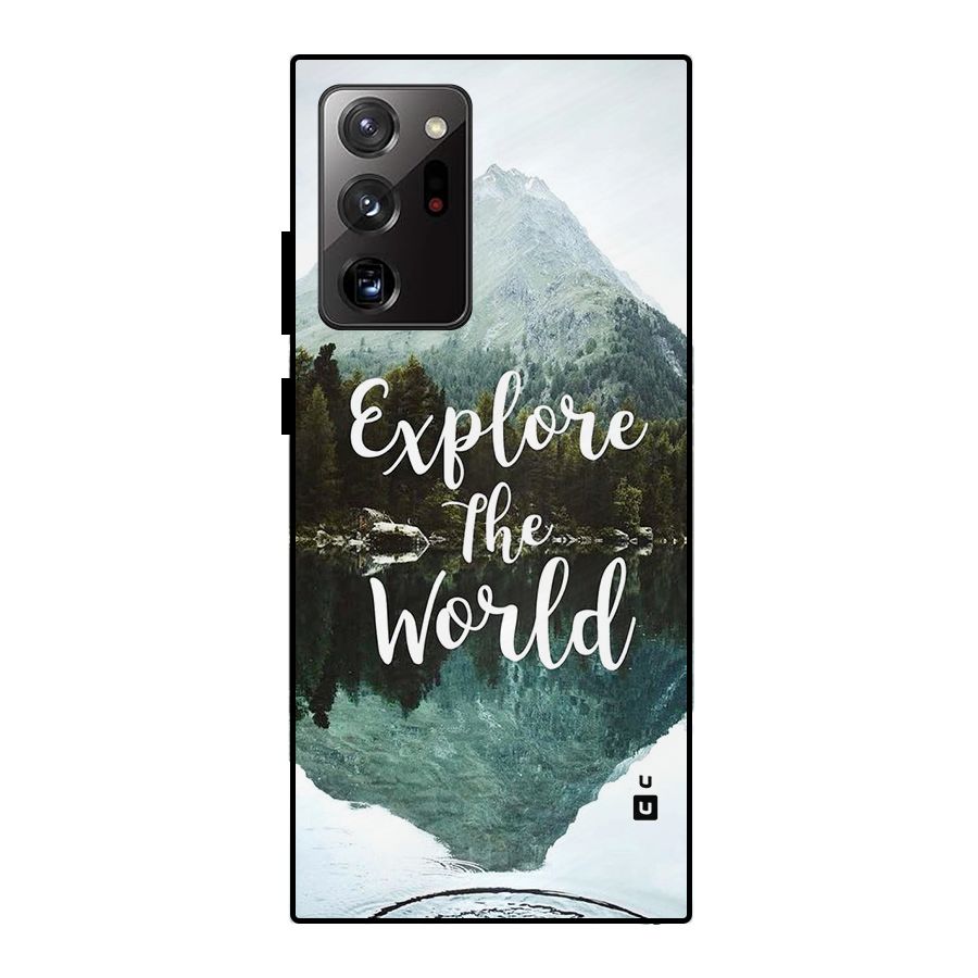 Explore The World Metal Back Case for Galaxy Note 20 Ultra