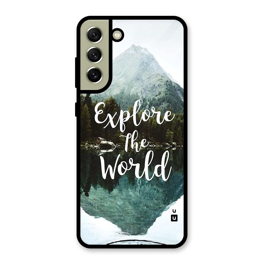 Explore The World Metal Back Case for Galaxy S21 FE 5G (2023)
