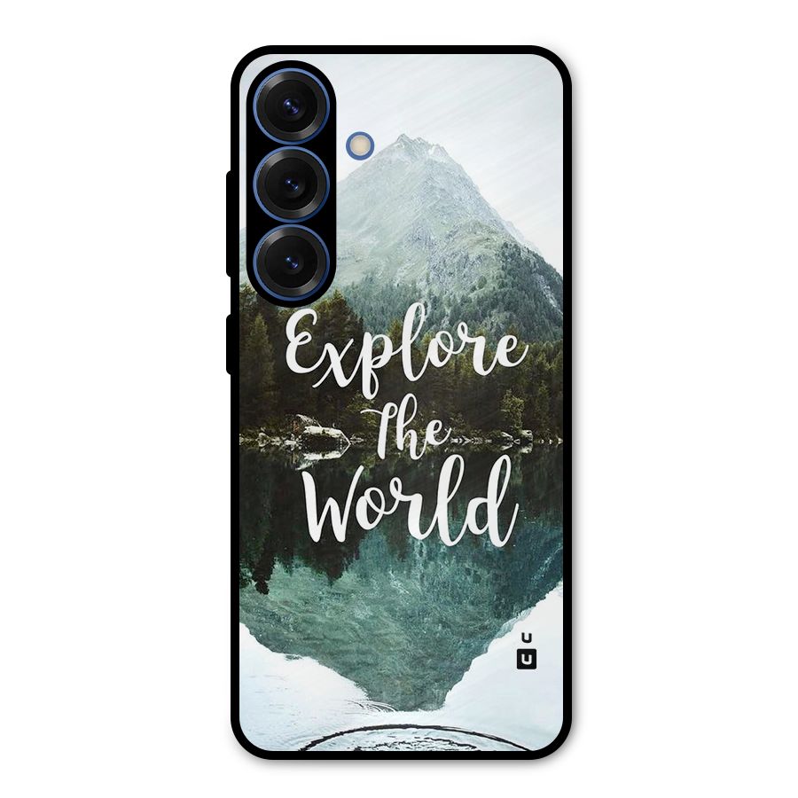 Explore The World Metal Back Case for Galaxy S25