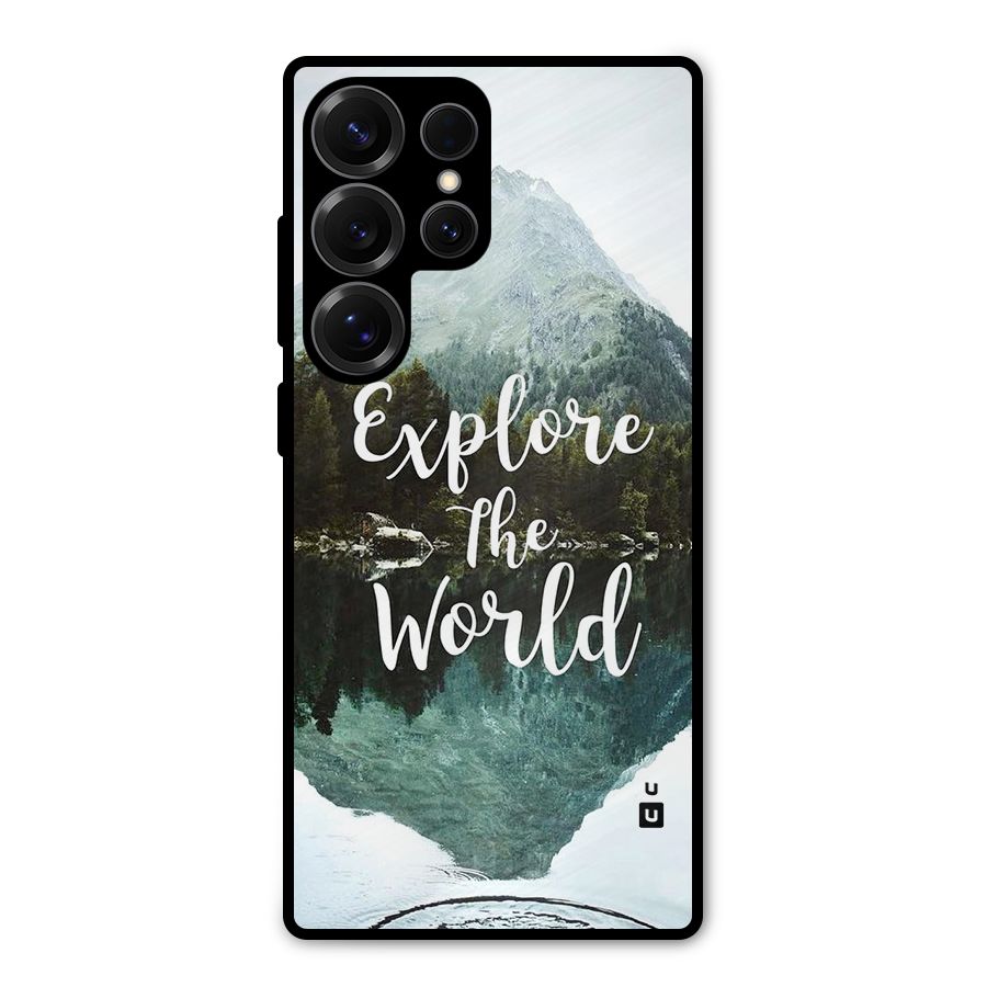 Explore The World Metal Back Case for Galaxy S25 Ultra