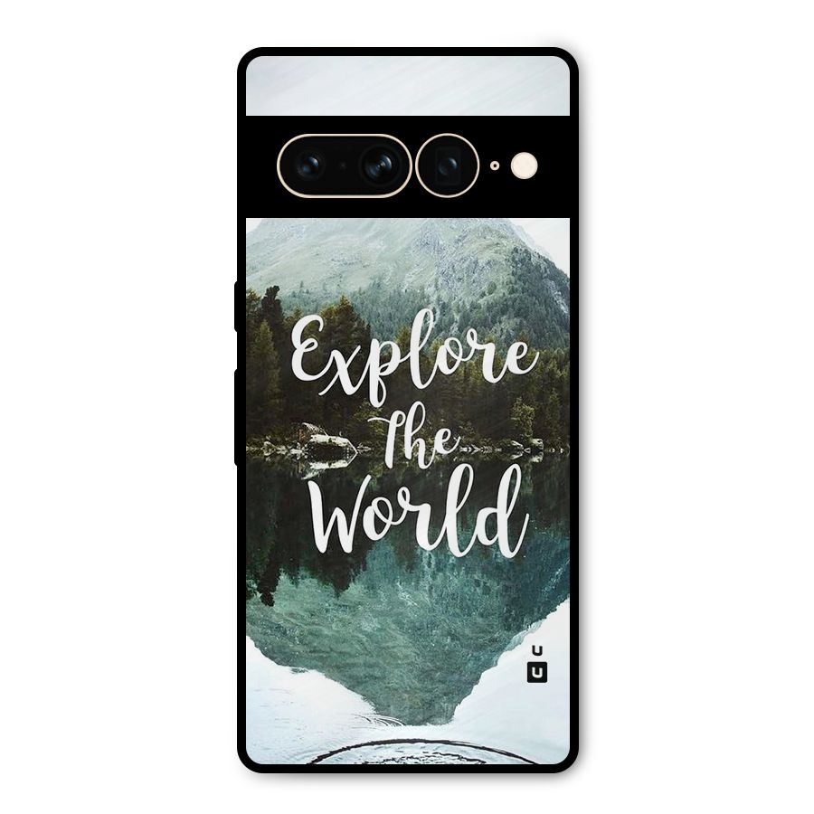 Explore The World Metal Back Case for Google Pixel 7 Pro