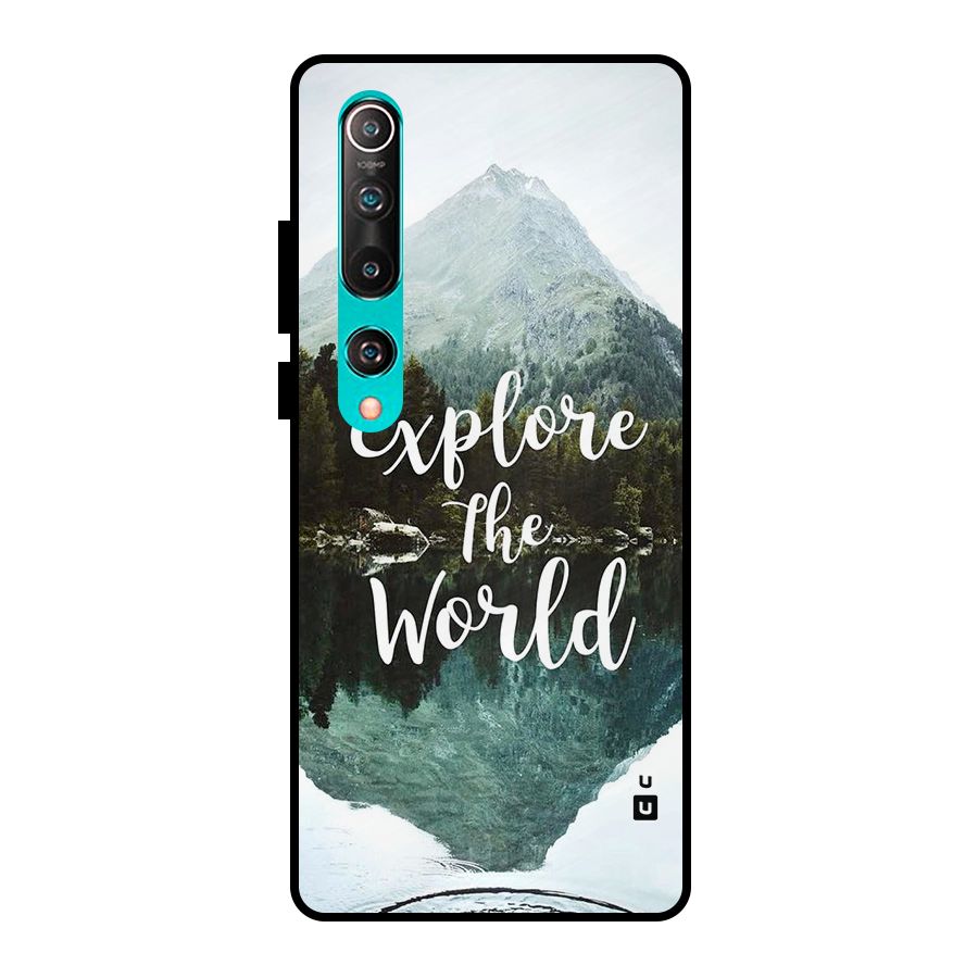 Explore The World Metal Back Case for Mi 10