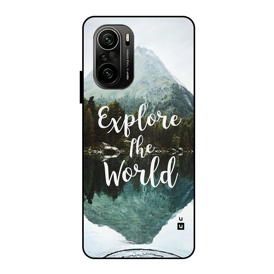 Explore The World Metal Back Case for Mi 11X Pro