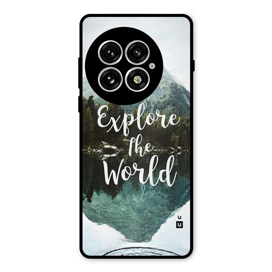 Explore The World Metal Back Case for OnePlus 13