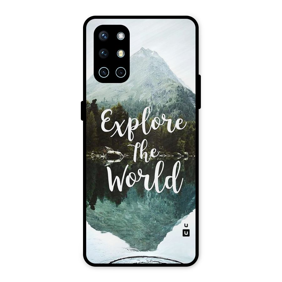 Explore The World Metal Back Case for OnePlus 9R