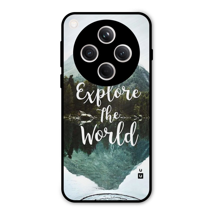 Explore The World Metal Back Case for Oppo Find X8
