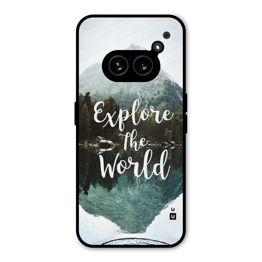 Explore The World Metal Back Case for Nothing Phone 2a