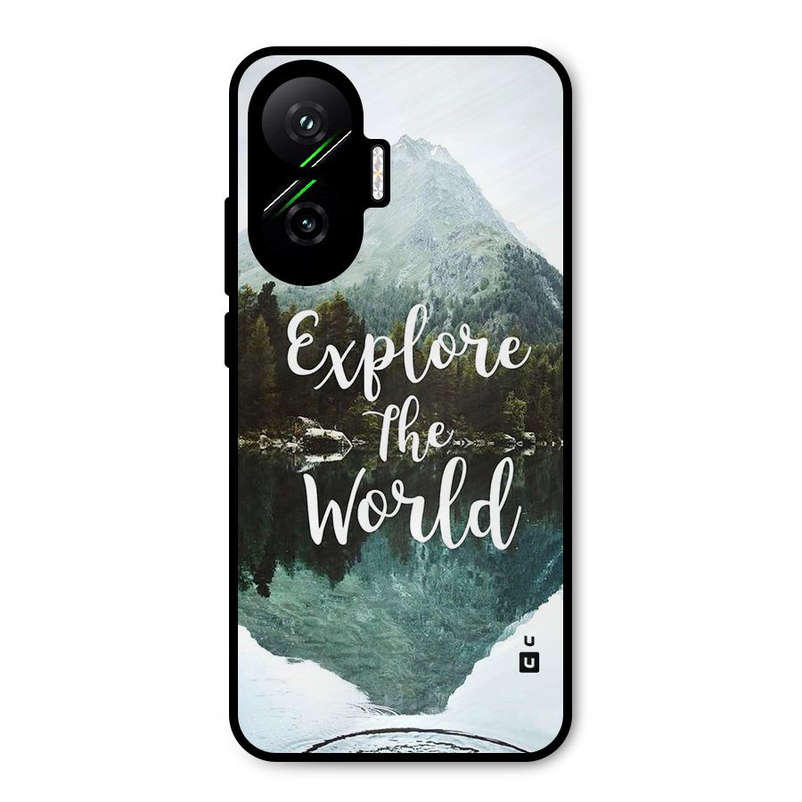 Explore The World Metal Back Case for Poco F7