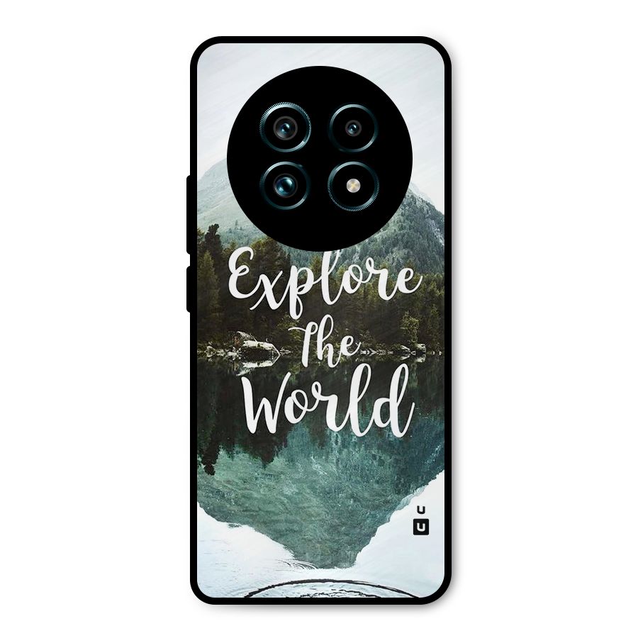 Explore The World Metal Back Case for Realme 13 Pro Plus