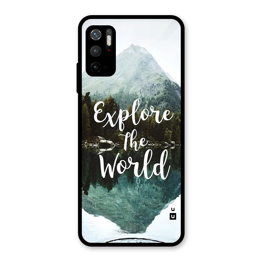Explore The World Metal Back Case for Redmi Note 10T 5G