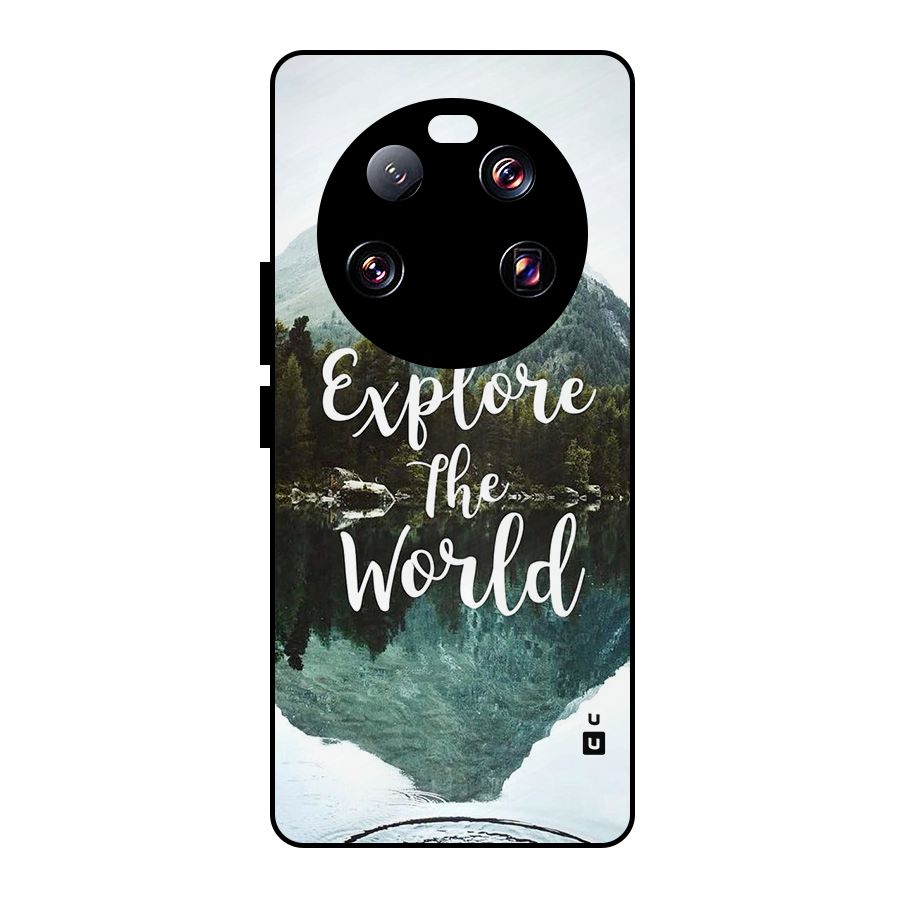 Explore The World Metal Back Case for Xiaomi 13 Ultra