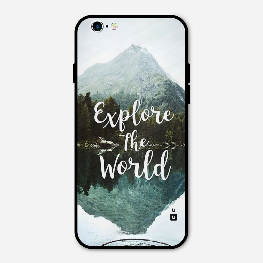 Explore The World Metal Back Case for iPhone 6 6s