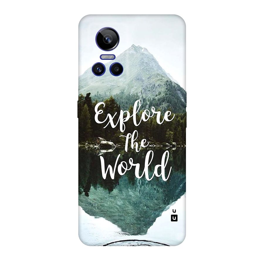 Explore The World Original Polycarbonate Back Case for Realme GT Neo 3