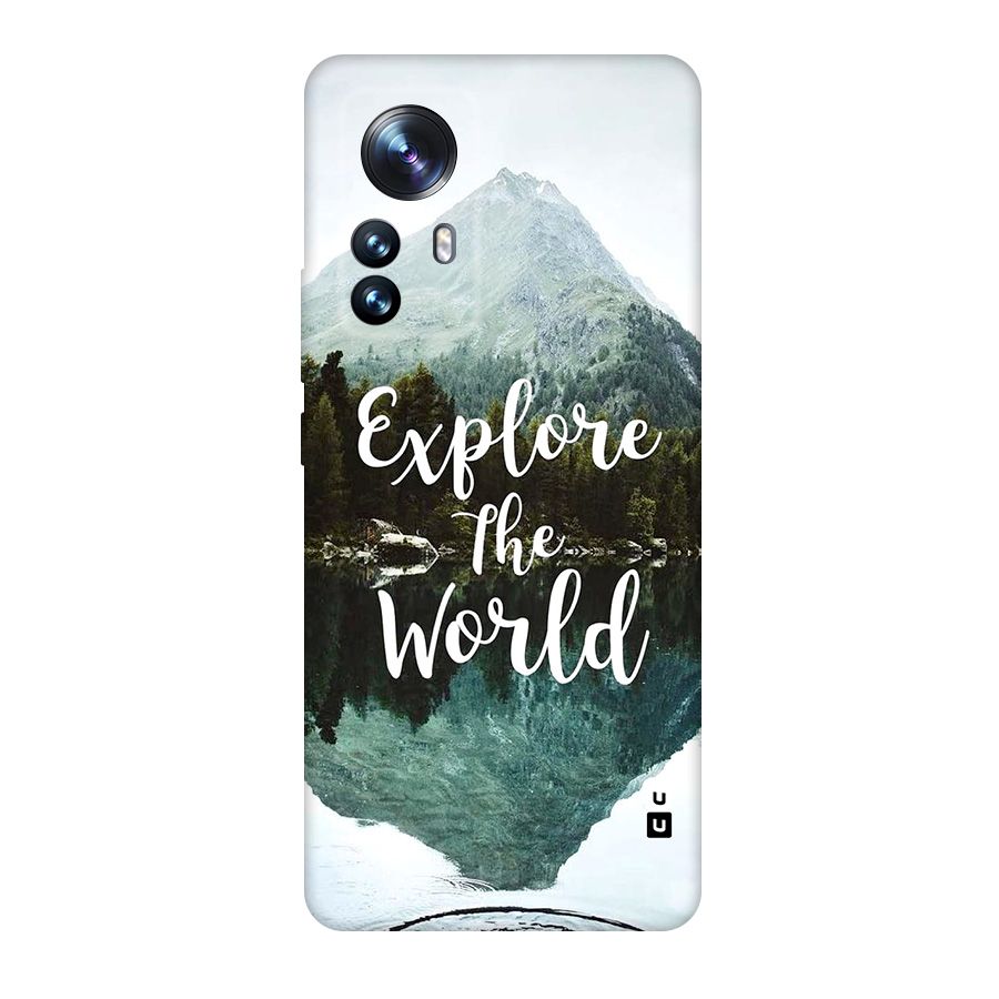 Explore The World Original Polycarbonate Back Case for Xiaomi 12 Pro