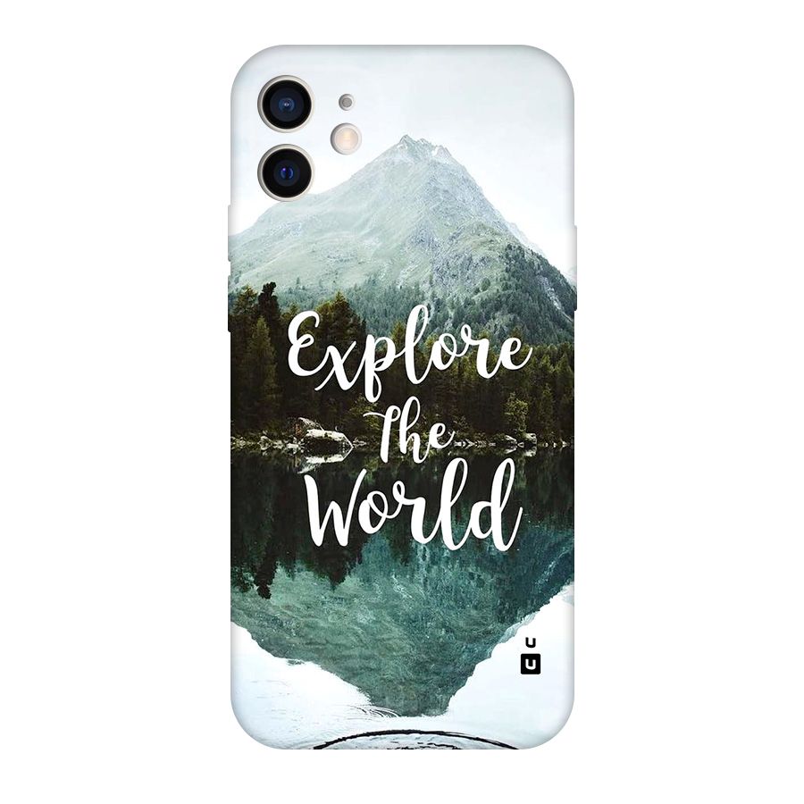 Explore The World Original Polycarbonate Back Case for iPhone 12