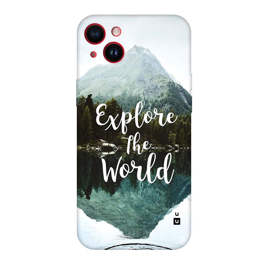Explore The World Original Polycarbonate Back Case for iPhone 14 Plus