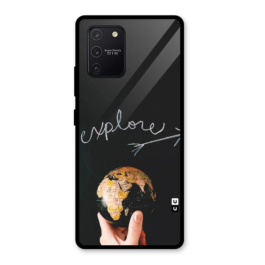 Explore World Glass Back Case for Galaxy S10 Lite