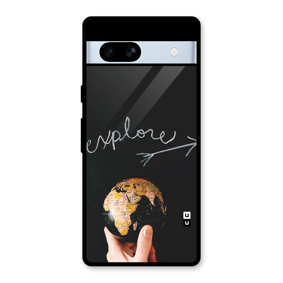 Explore World Glass Back Case for Google Pixel 7a