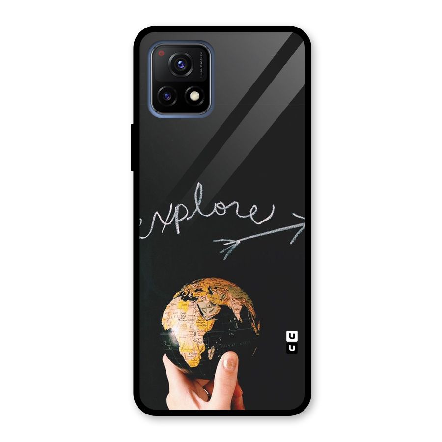 Explore World Glass Back Case for Vivo Y72 5G