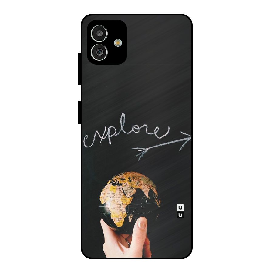 Explore World Metal Back Case for Galaxy M13 5G