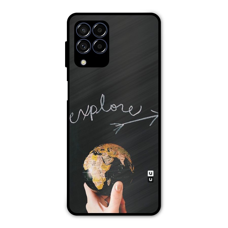 Explore World Metal Back Case for Galaxy M53 5G