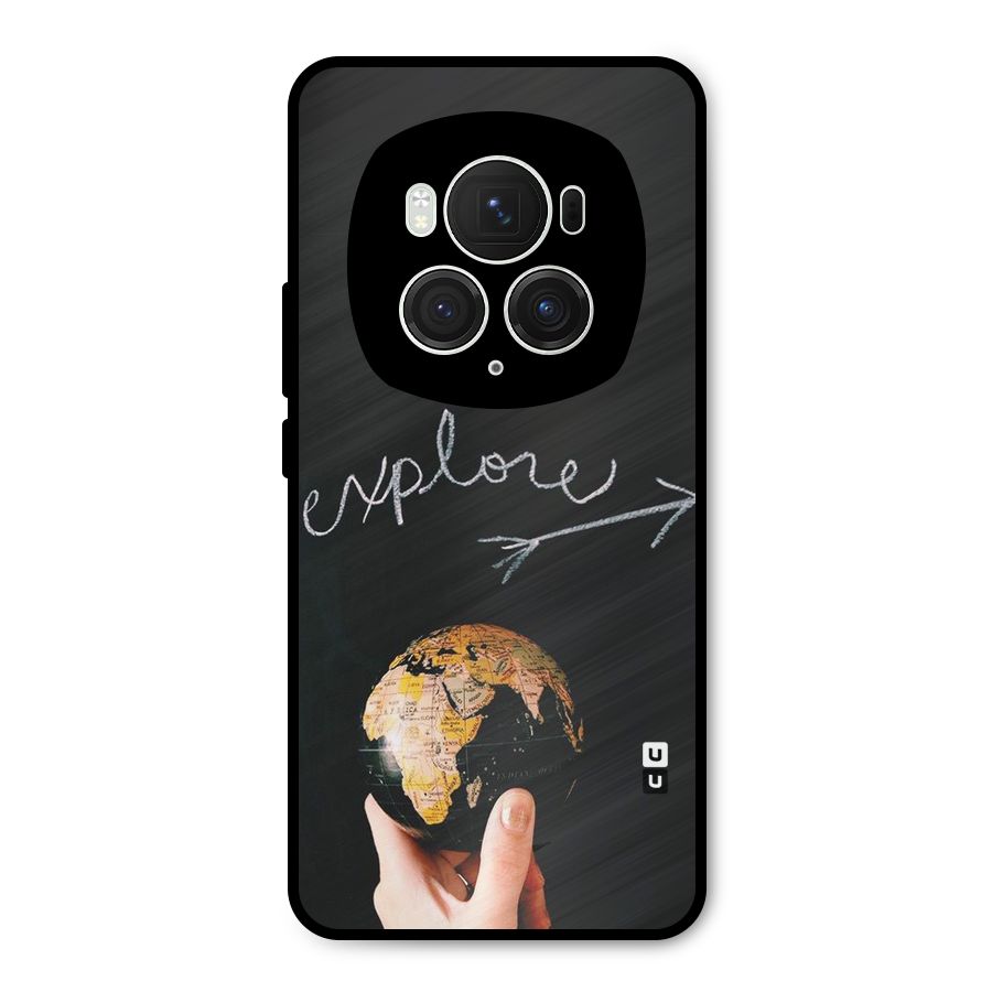 Explore World Metal Back Case for Honor Magic6 Pro