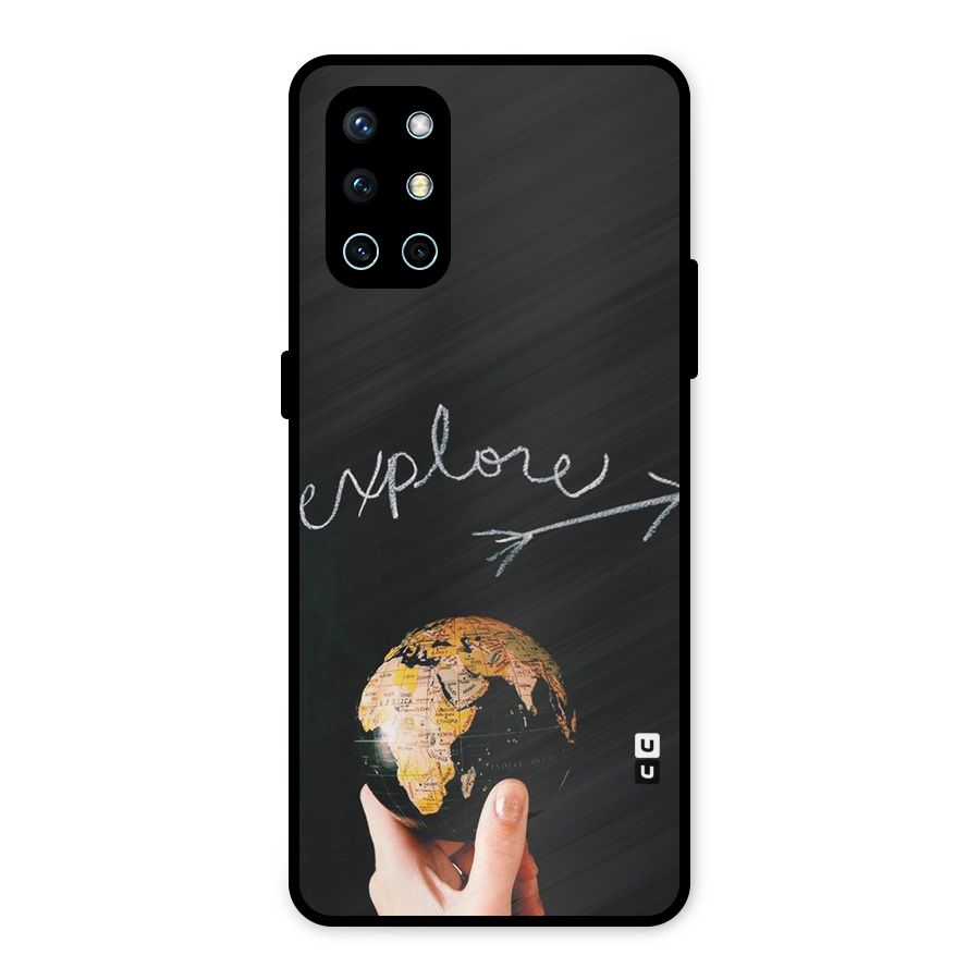 Explore World Metal Back Case for OnePlus 9R