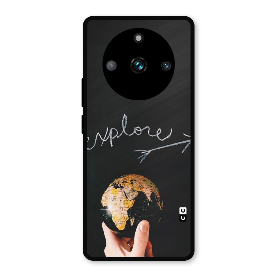 Explore World Metal Back Case for Realme Narzo 60 Pro