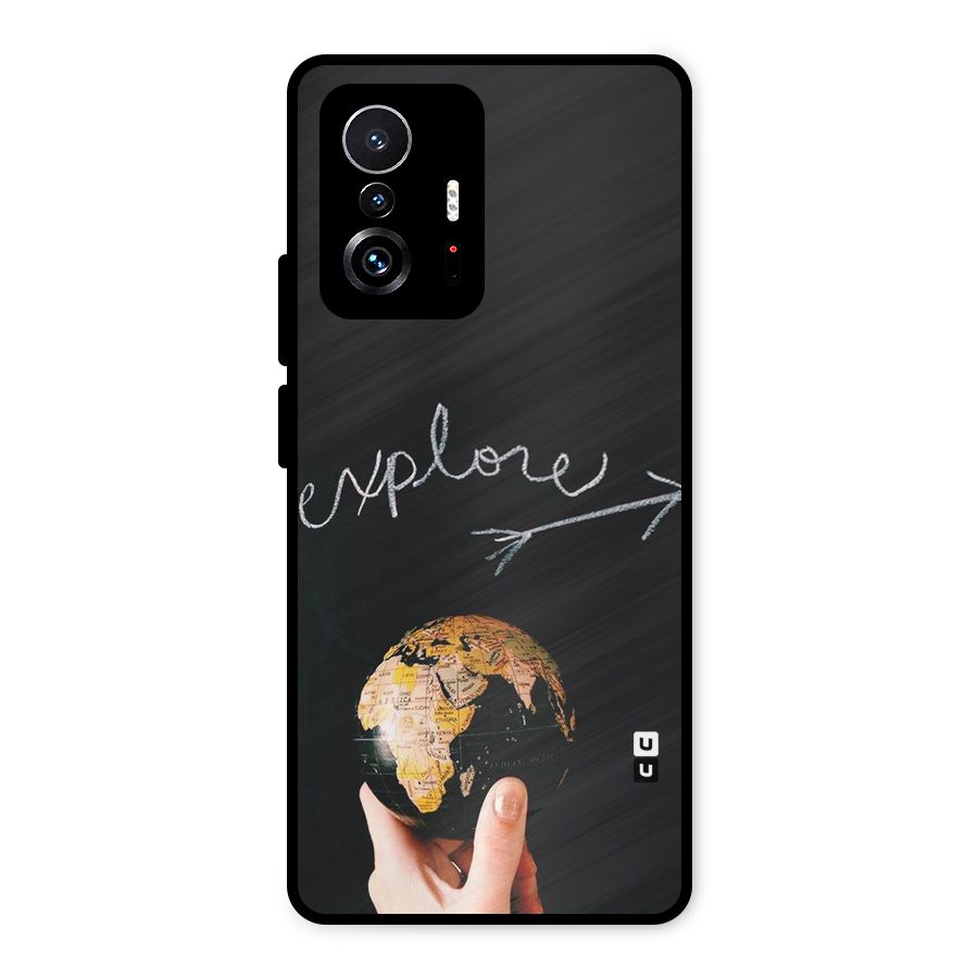 Explore World Metal Back Case for Xiaomi 11T Pro