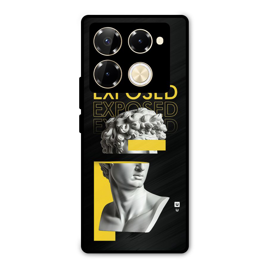Exposed Sculpture Metal Back Case for Infinix Note 40 Pro