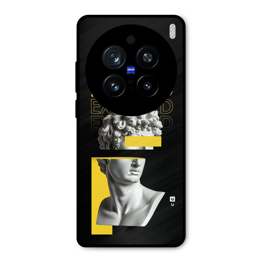 Exposed Sculpture Metal Back Case for Vivo X200 Pro
