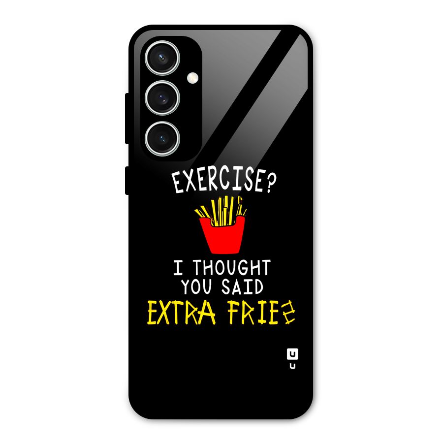 Extra Fries Glass Back Case for Galaxy S23 FE
