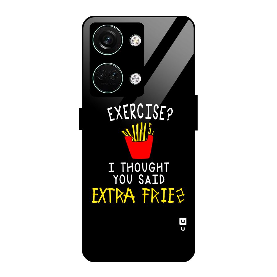 Extra Fries Glass Back Case for Oneplus Nord 3