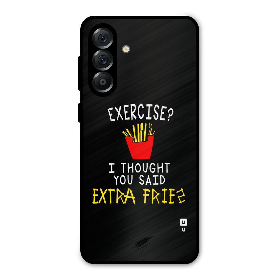Extra Fries Metal Back Case for Galaxy A56