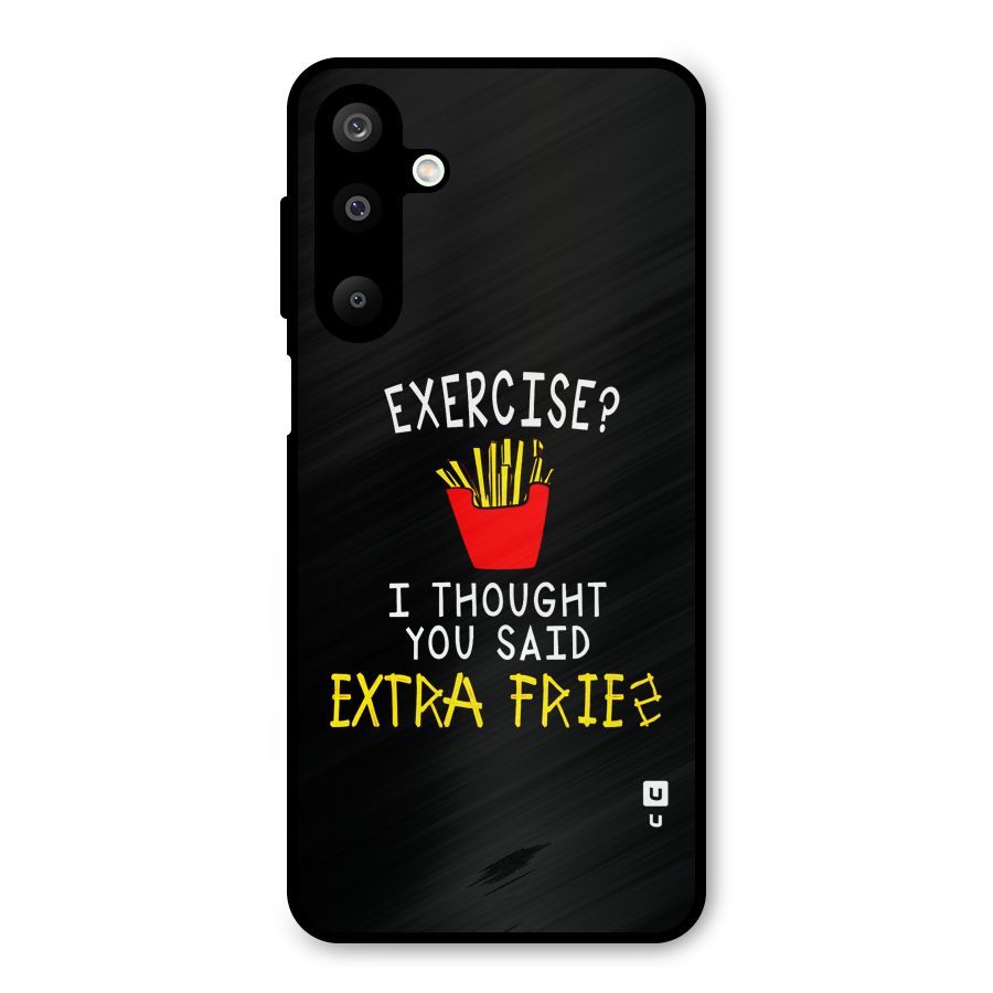 Extra Fries Metal Back Case for Galaxy M16