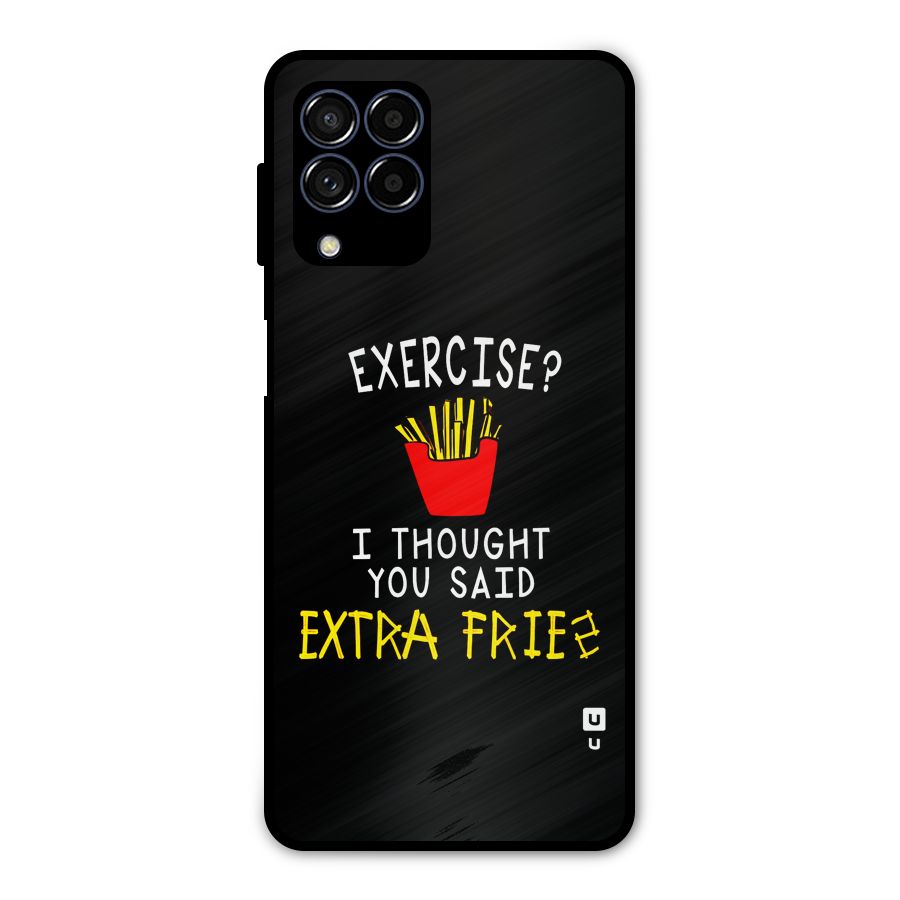 Extra Fries Metal Back Case for Galaxy M53 5G