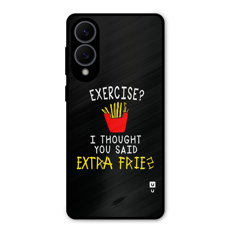 Extra Fries Metal Back Case for Galaxy S25 Edge