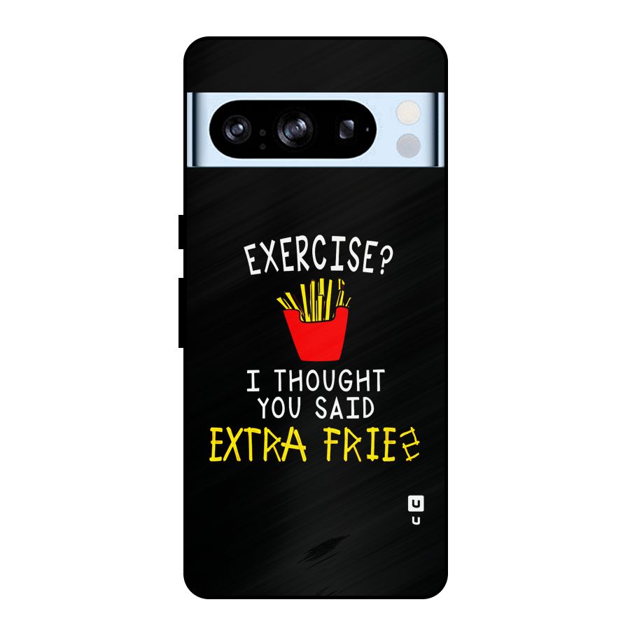 Extra Fries Metal Back Case for Google Pixel 8 Pro