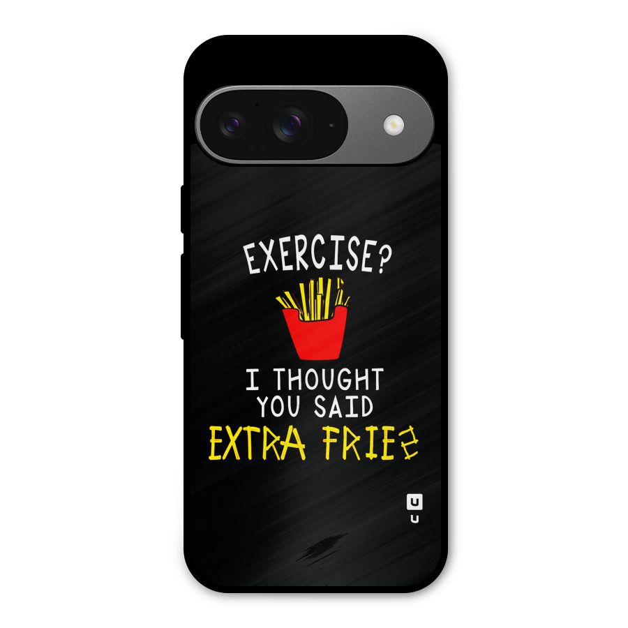 Extra Fries Metal Back Case for Google Pixel 9