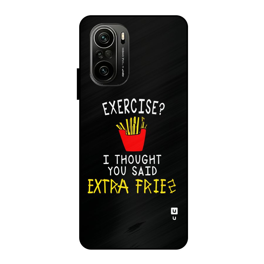 Extra Fries Metal Back Case for Mi 11x