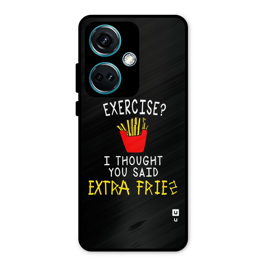 Extra Fries Metal Back Case for OnePlus Nord CE 3 5G