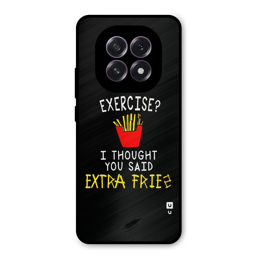 Extra Fries Metal Back Case for Oppo F29
