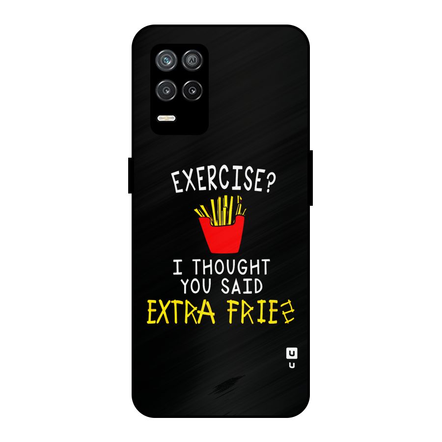 Extra Fries Metal Back Case for Realme 8s 5G