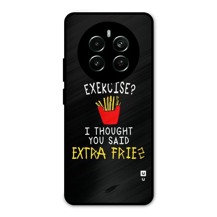 Extra Fries Metal Back Case for Realme Narzo 70 Pro