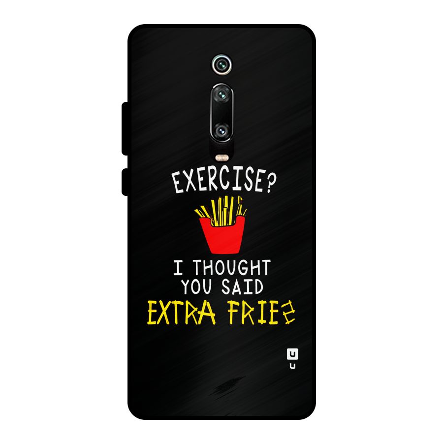Extra Fries Metal Back Case for Redmi K20