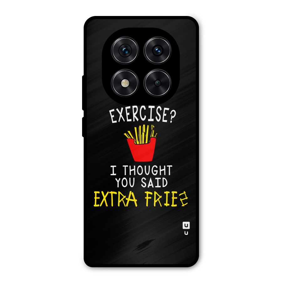 Extra Fries Metal Back Case for Redmi Note 14 Pro 5G